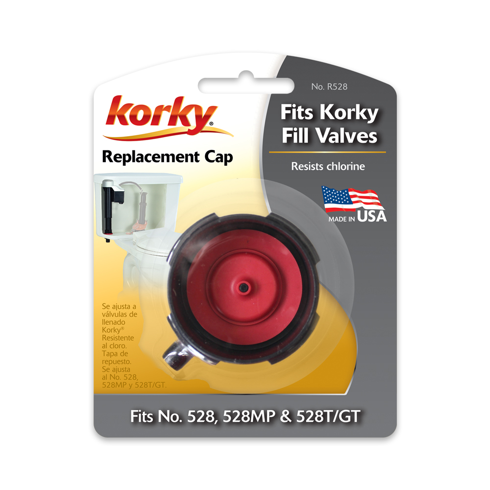 Replacement Cap Assembly for Toilet Fill Valve Korky